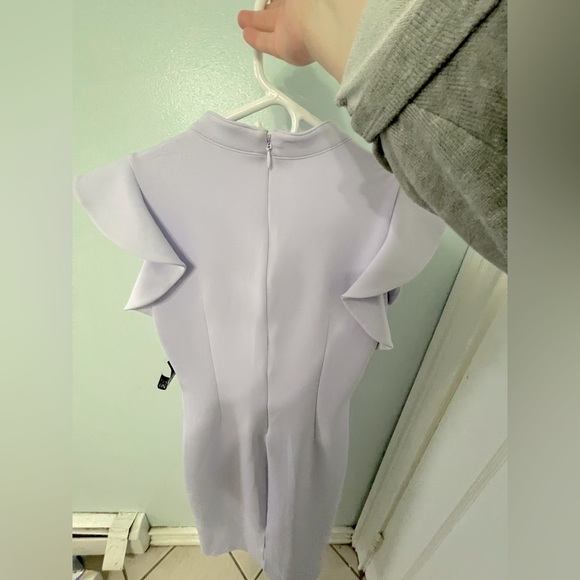 New York & Company lavender midi dress - Picture 3 of 5